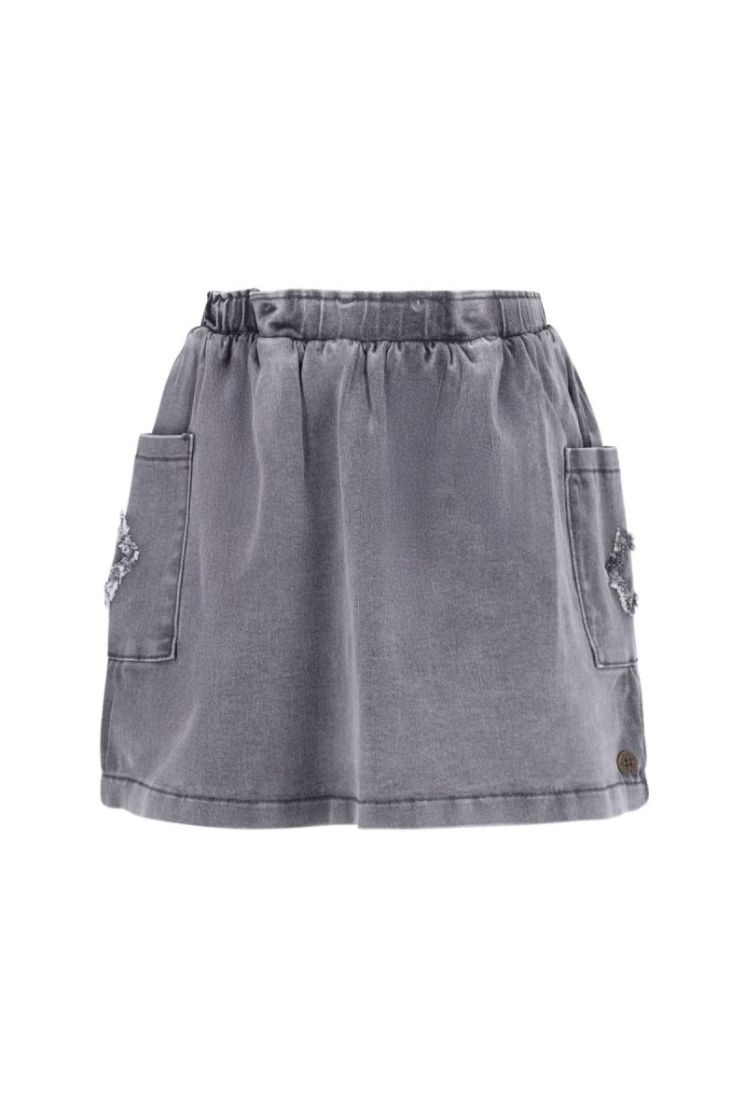Girls Kids 080 Grey denim