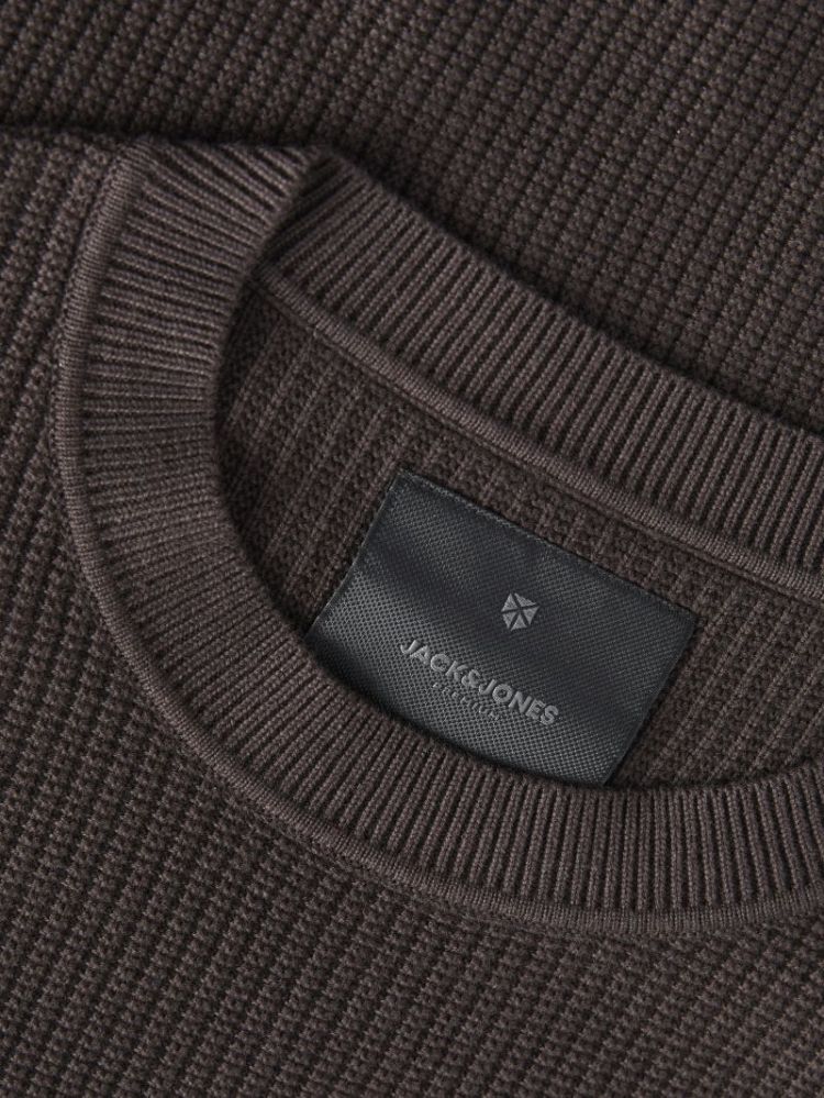 JPRBLACONNOR KNIT CREW NECK 176164 Chocolat