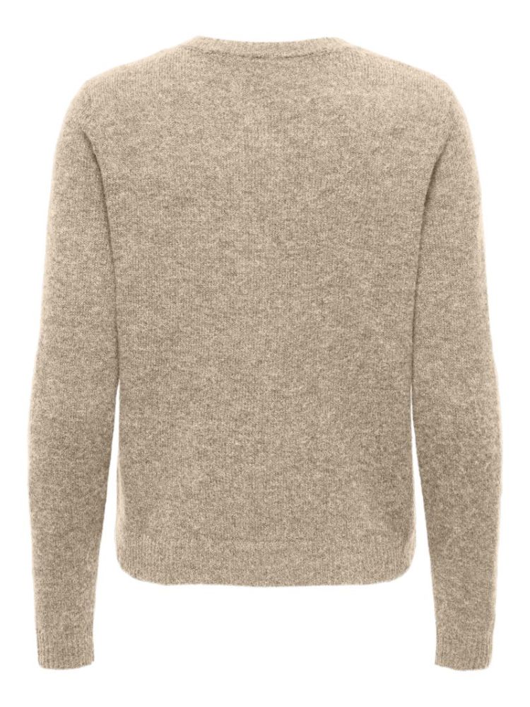 ONLOLIVIA LS O-NECK CARDIGAN C 183019001 Humus