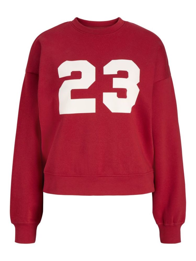 JXMILLA RLX LS CREW SWT 177240 Scarlet