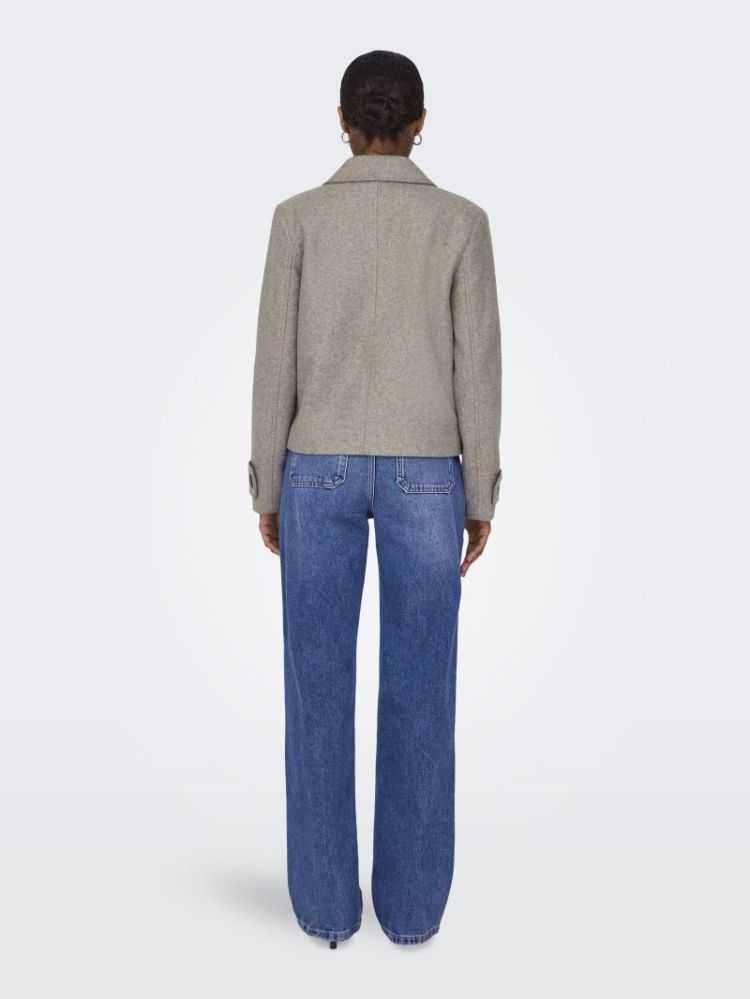 ONLFREJA SHORT DB JACKET OTW N 278275001 Mocha