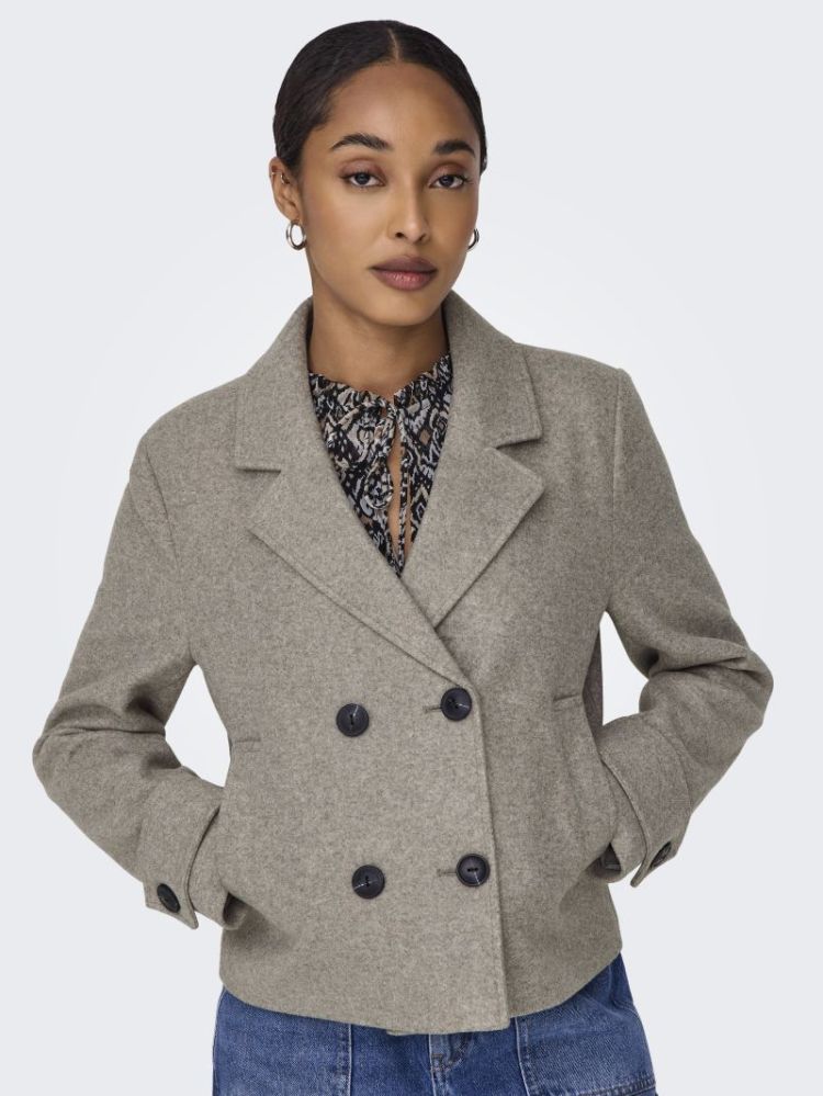 ONLFREJA SHORT DB JACKET OTW N 278275001 Mocha