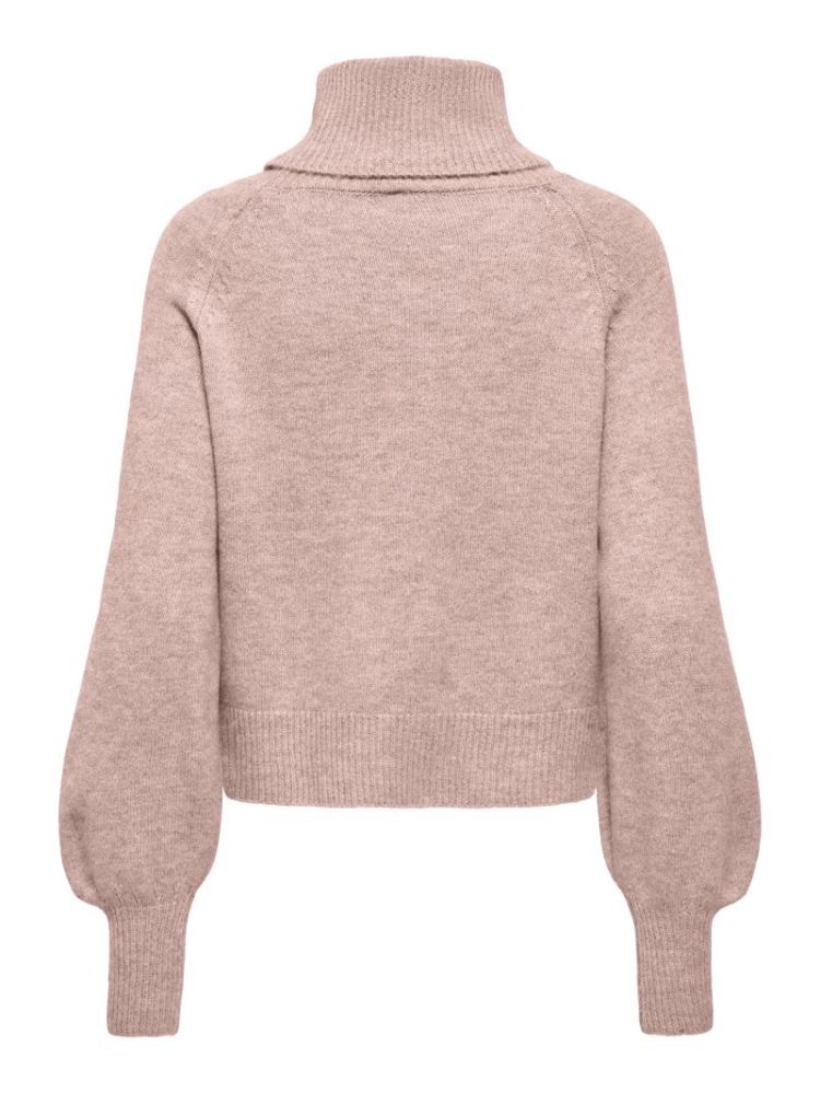 ONLOLIVIA LS ROLL NECK CC KNT 177951001 Rose