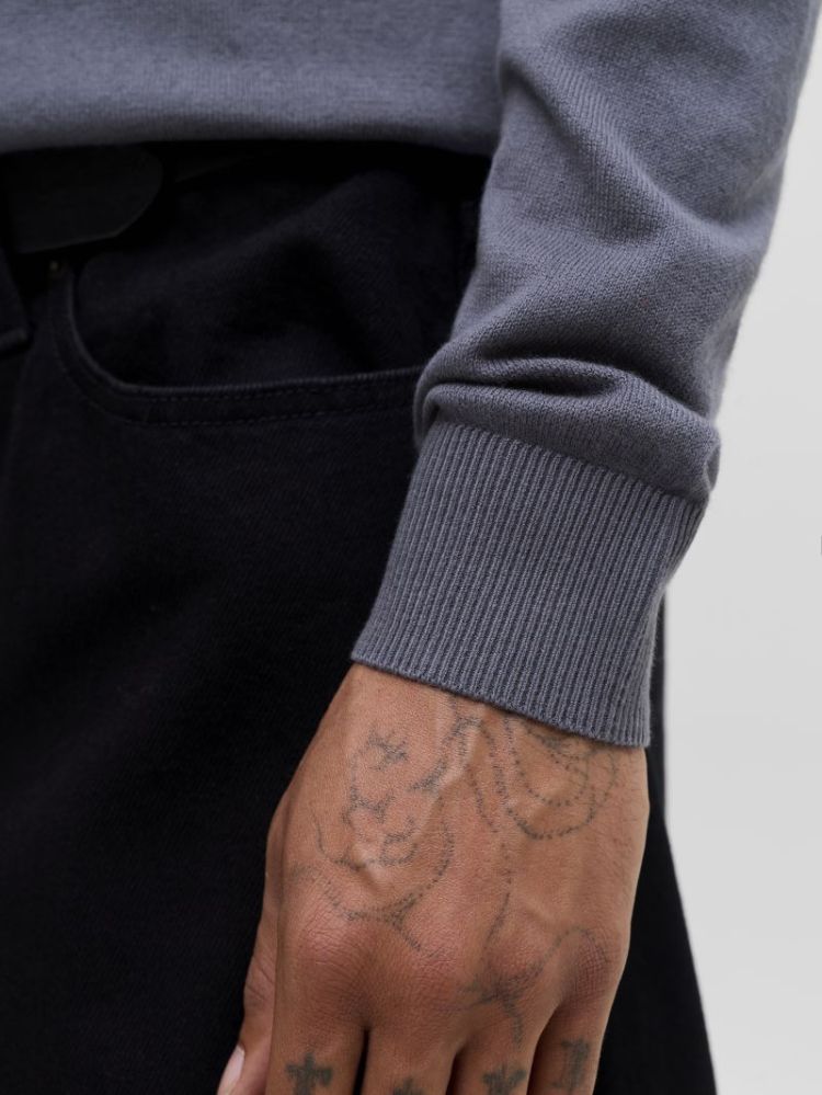 JJEEMIL KNIT CREW NECK NOOS 176720 Turbulen