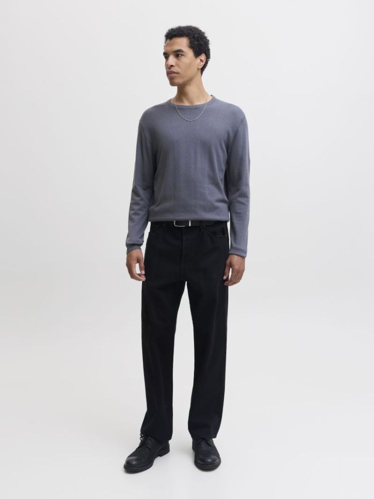 JJEEMIL KNIT CREW NECK NOOS 176720 Turbulen