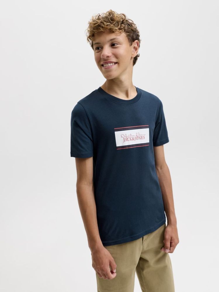 JJBUSTER TEE SS CREW NECK BTS 175876 Navy Bla