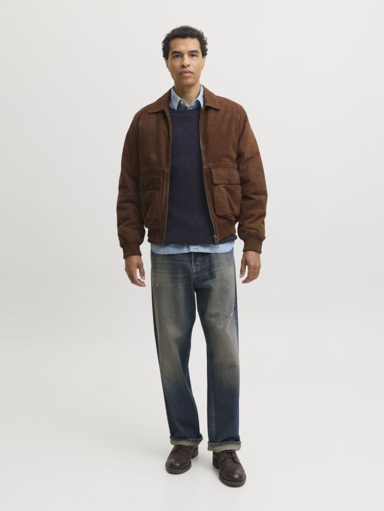 JPRBLACOLE KNIT STRUCTURE PACK 175879002 Night