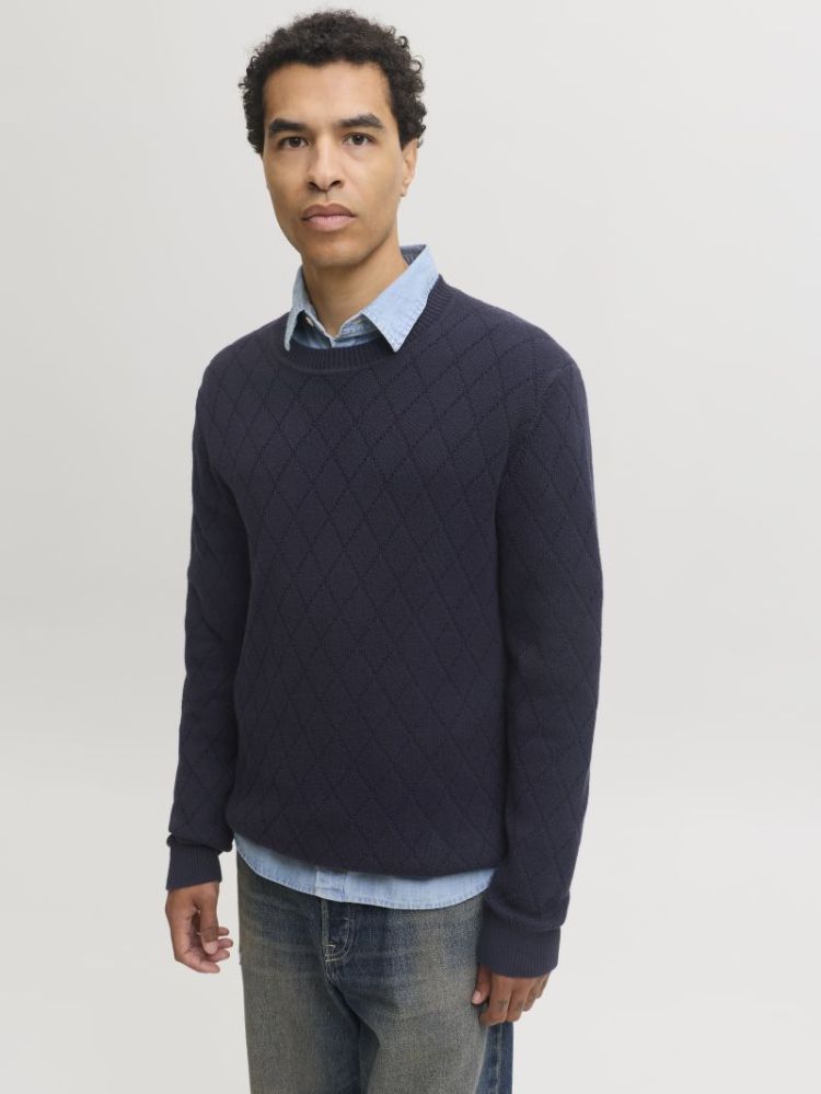 JPRBLACOLE KNIT STRUCTURE PACK 175879002 Night