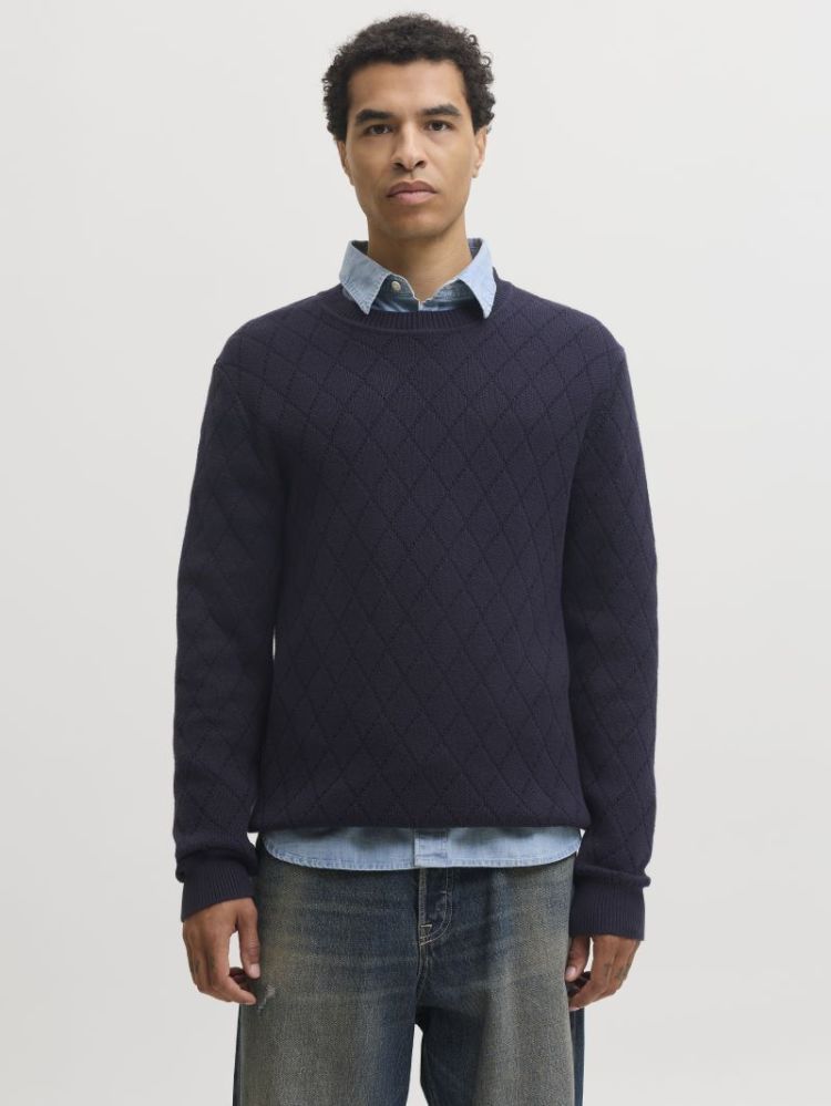 JPRBLACOLE KNIT STRUCTURE PACK 175879002 Night