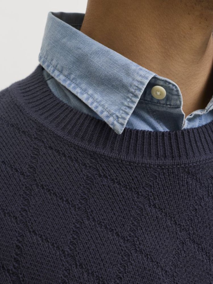 JPRBLACOLE KNIT STRUCTURE PACK 175879002 Night