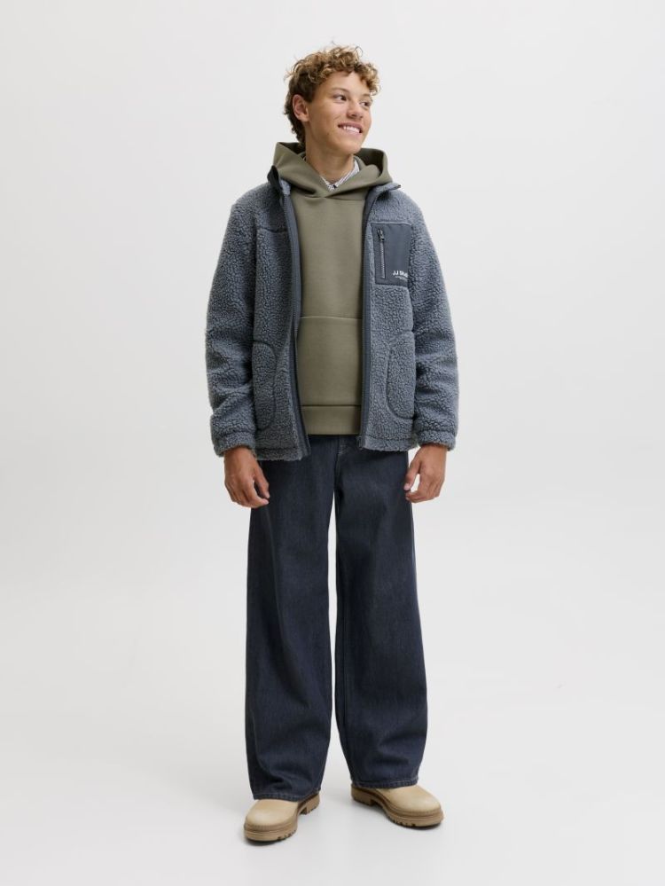 JJEBARRON SWEAT HOOD NOOS JNR 176725 Vetiver
