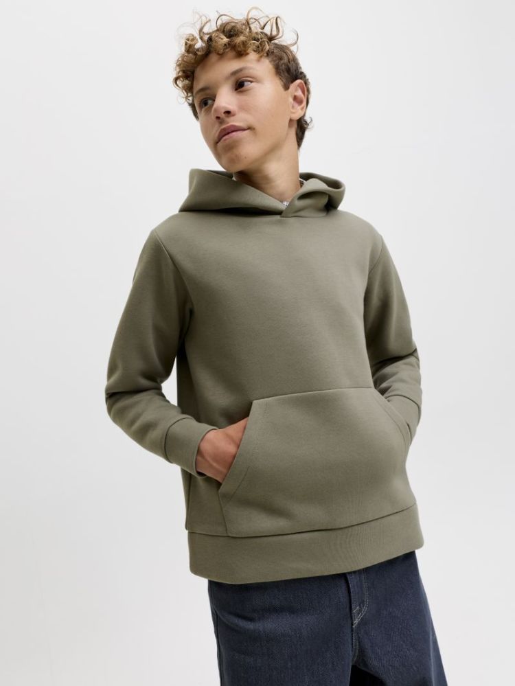 JJEBARRON SWEAT HOOD NOOS JNR 176725 Vetiver