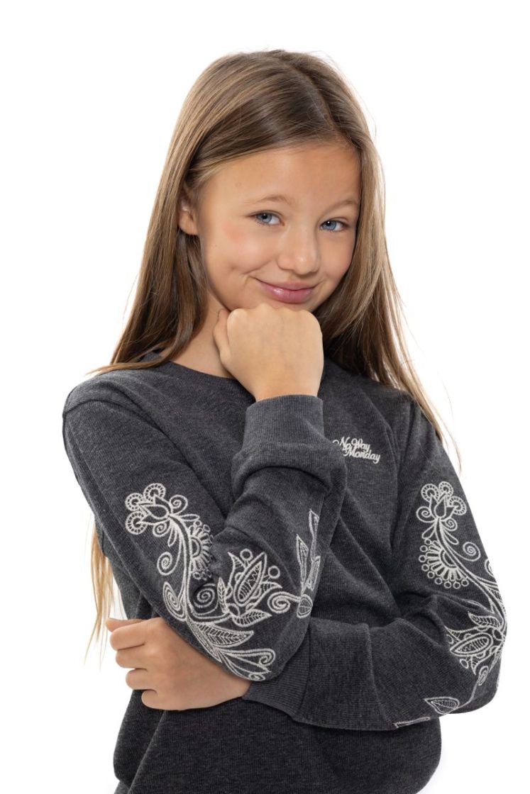 M girls 3 5342 Dark grey