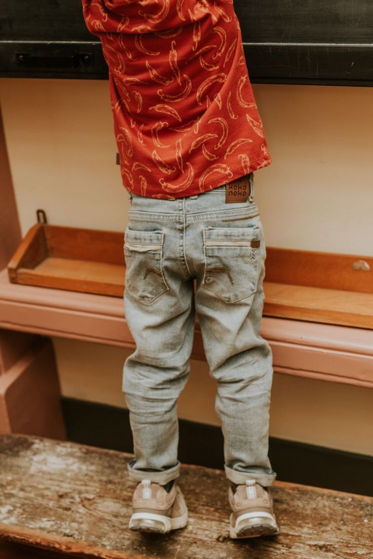 M-boys 1 Denim mid. Blue