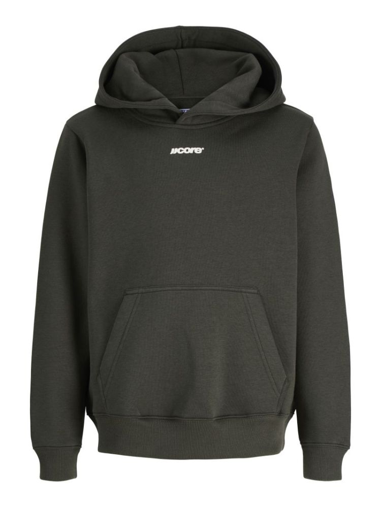 JCOCLUB BACK SCRIPT SWEAT HOOD 176651001 Peat/