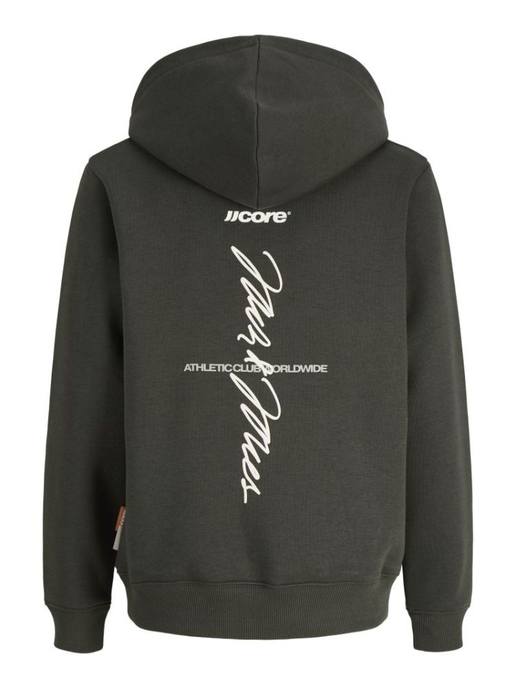 JCOCLUB BACK SCRIPT SWEAT HOOD 176651001 Peat/