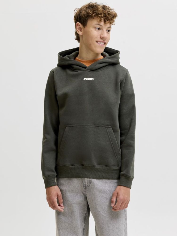JCOCLUB BACK SCRIPT SWEAT HOOD 176651001 Peat/