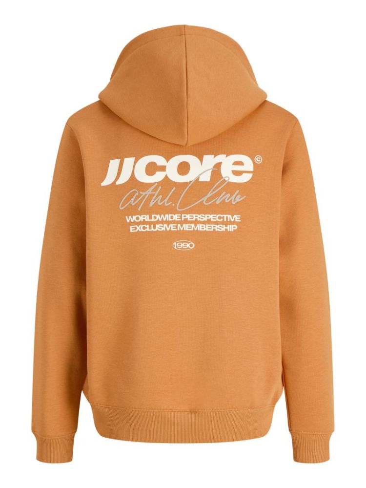 JCOCLUB BACK SCRIPT SWEAT HOOD 221375001 Tomat
