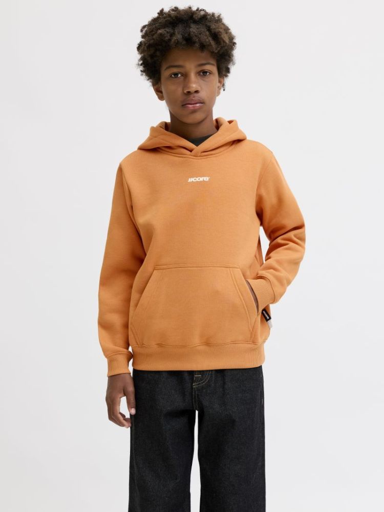 JCOCLUB BACK SCRIPT SWEAT HOOD 221375001 Tomat