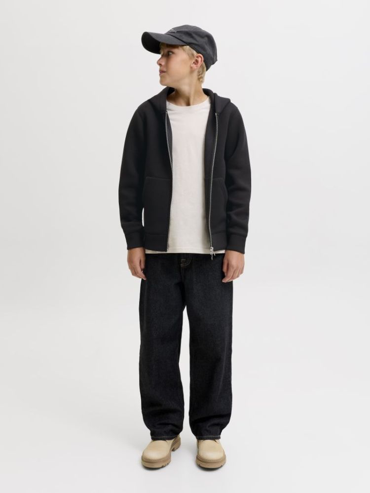 JCOLEGACY SWEAT SCUBA ZIP HOOD 178012 Black