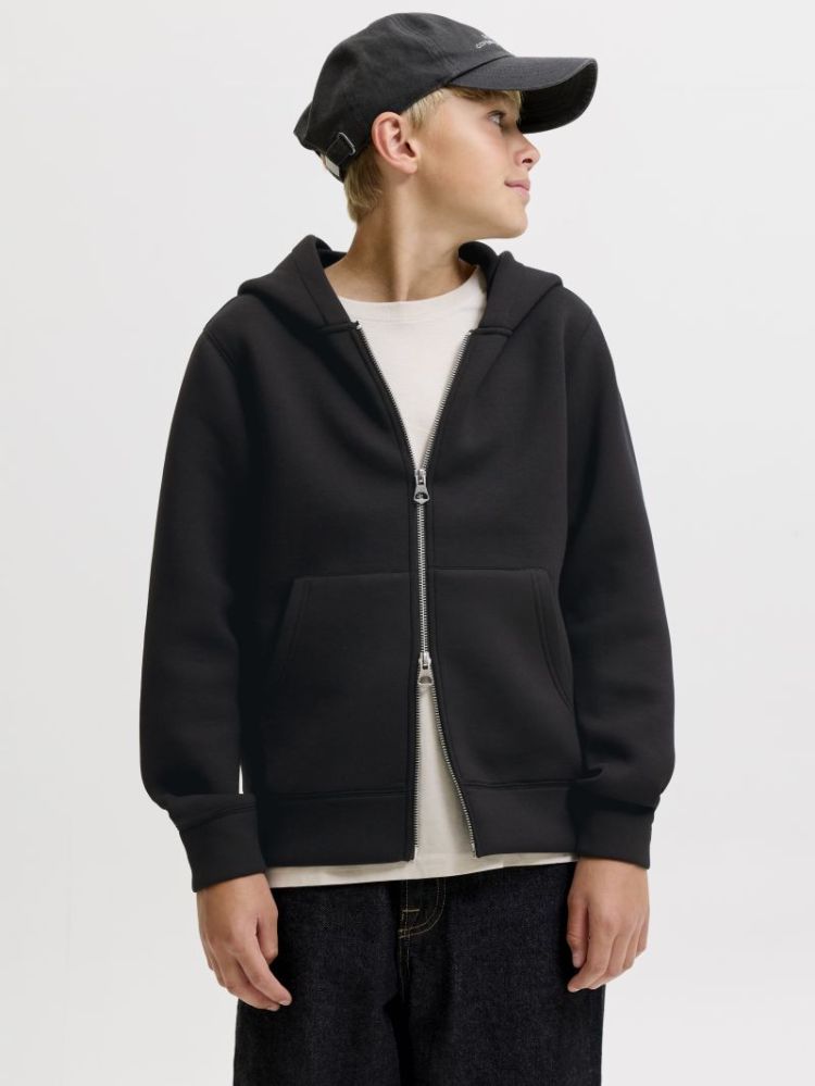 JCOLEGACY SWEAT SCUBA ZIP HOOD 178012 Black