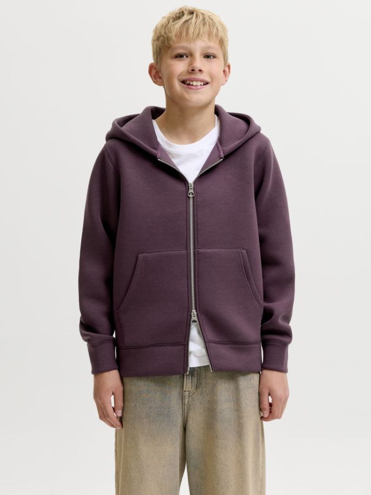 JCOLEGACY SWEAT SCUBA ZIP HOOD 176966 Fudge