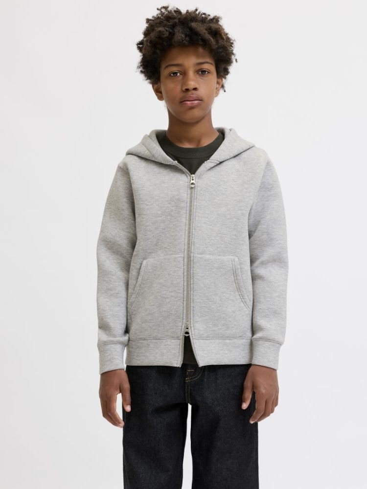 JCOLEGACY SWEAT SCUBA ZIP HOOD 179085 Light Gr