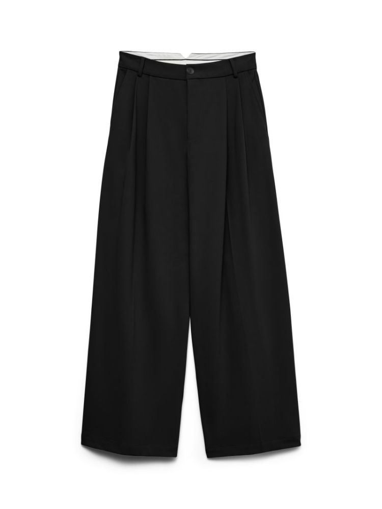 VMSTELLA MW WIDE PLEAT PANT NO 177868 Black