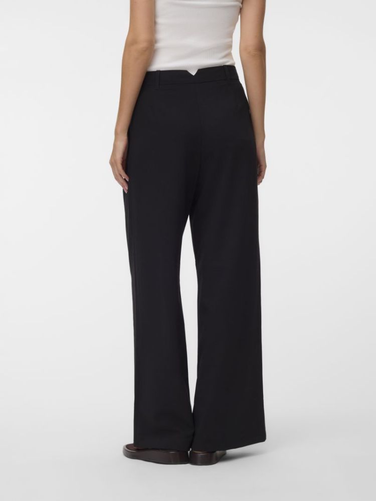 VMSTELLA MW WIDE PLEAT PANT NO 177868 Black