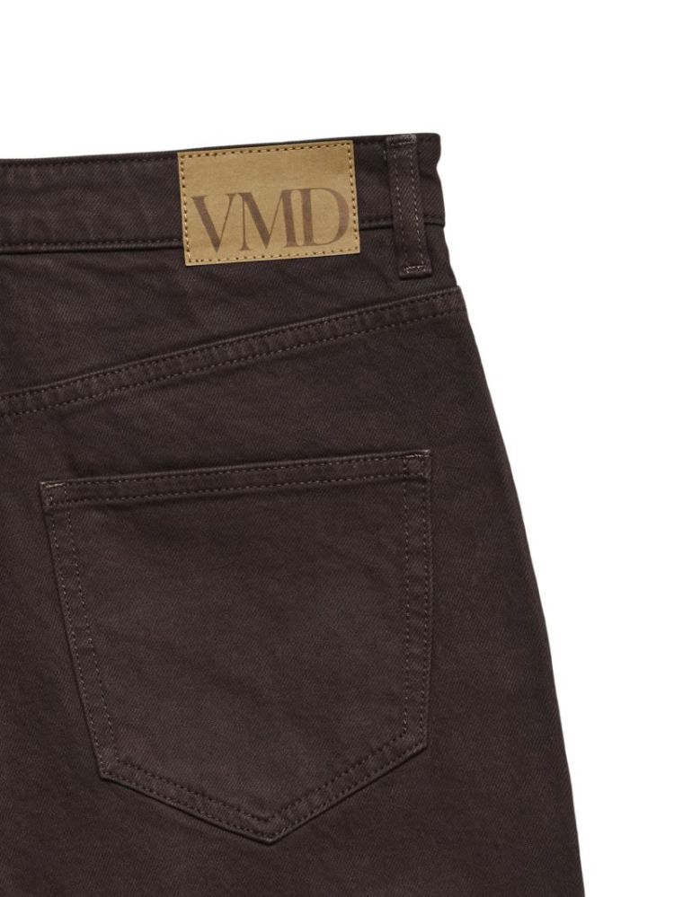 VMTESSA HR WIDE JEANS COLOR GA 297957 Chocolat