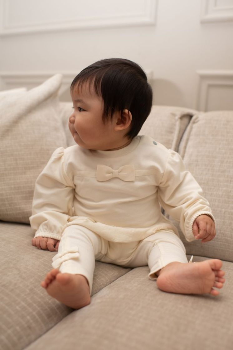 baby meisjes Antique white 1