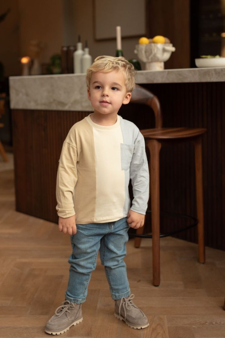 baby jongens Denim light blu