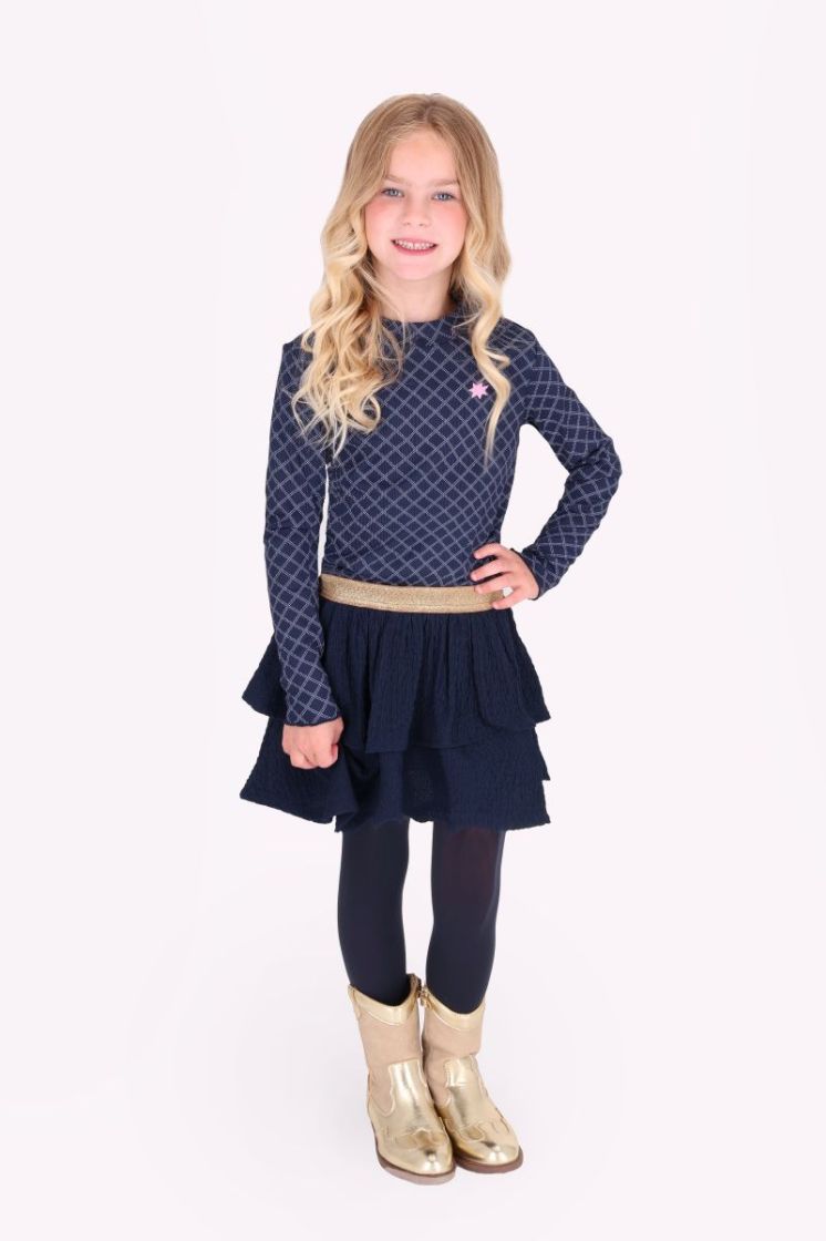 Girls Kids 155 Navy Smart