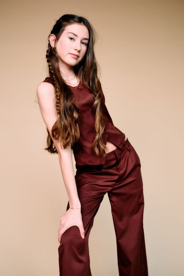 Girls Teens 437 Dark Chestn