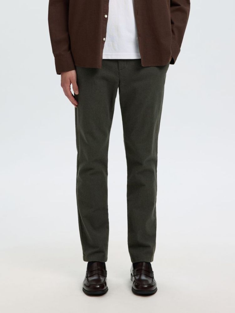 SLM175-SLIM MILES BRUSHED PANT 178191002 Fores