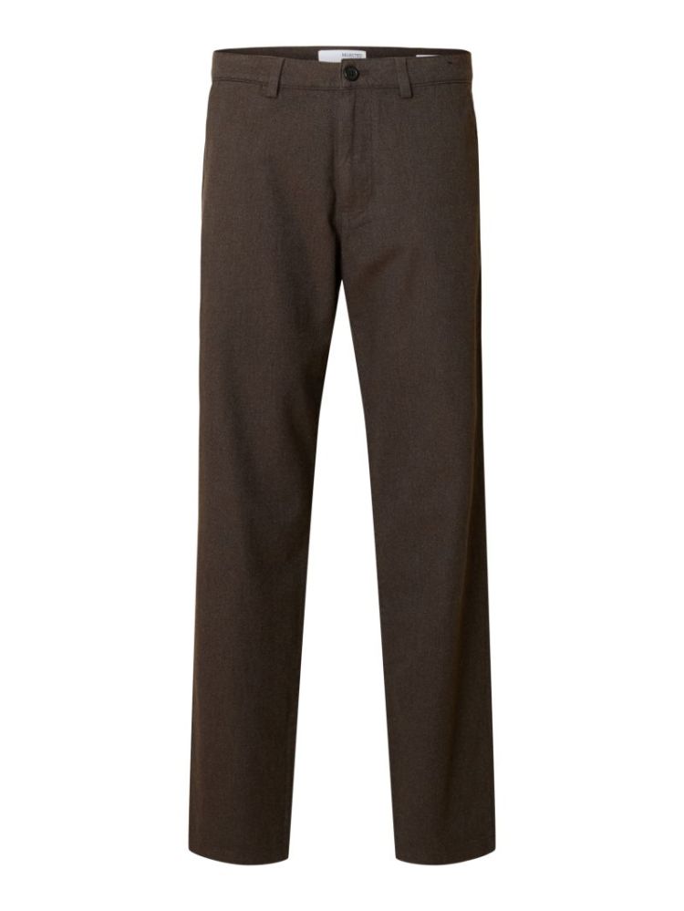 SLM175-SLIM MILES BRUSHED PANT 182919002 Demit