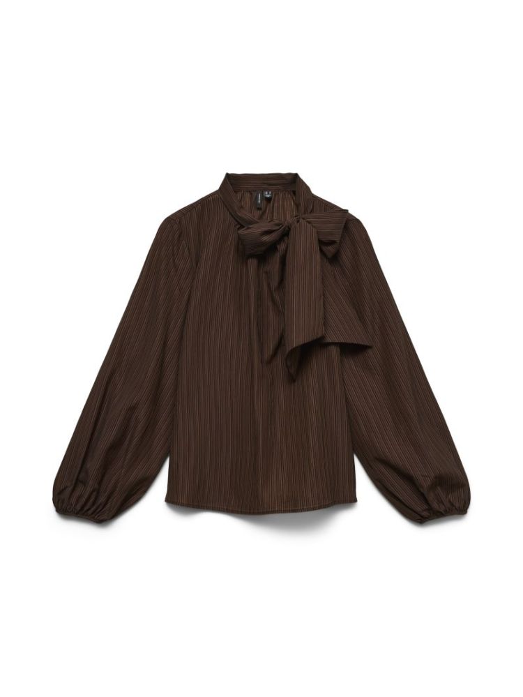 VMSIMA LS TOP WVN 288475002 Cocoa