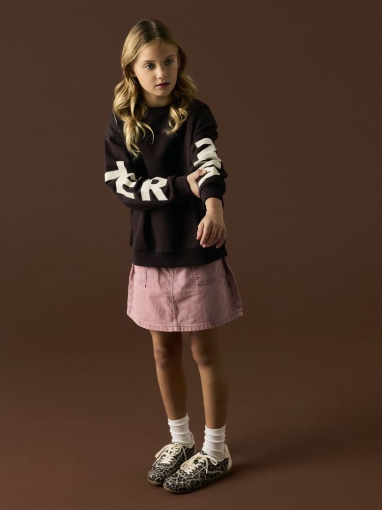 NKFNOKKI LS RLX SWEAT BRU 295561 Chocolat