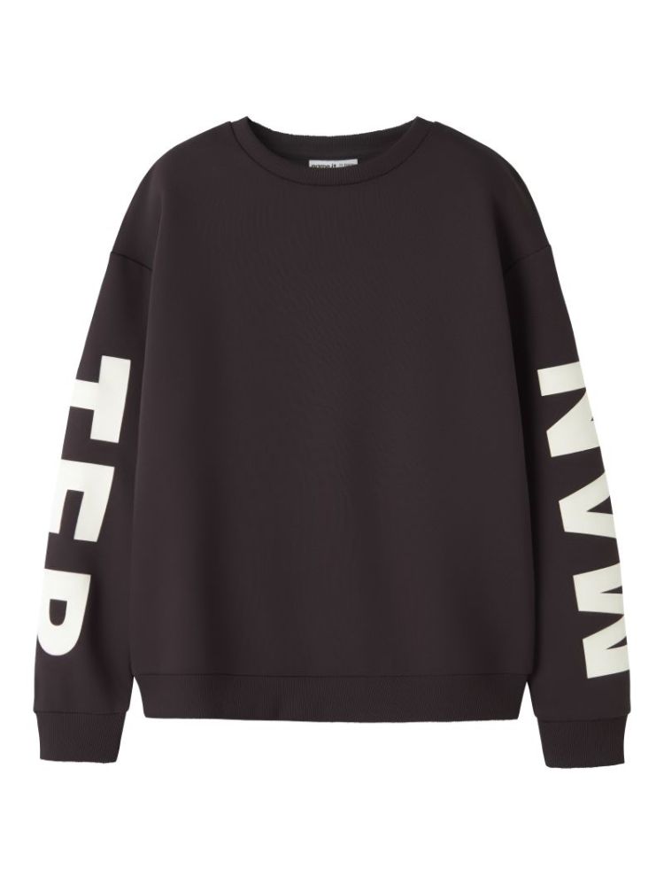 NKFNOKKI LS RLX SWEAT BRU 295561 Chocolat