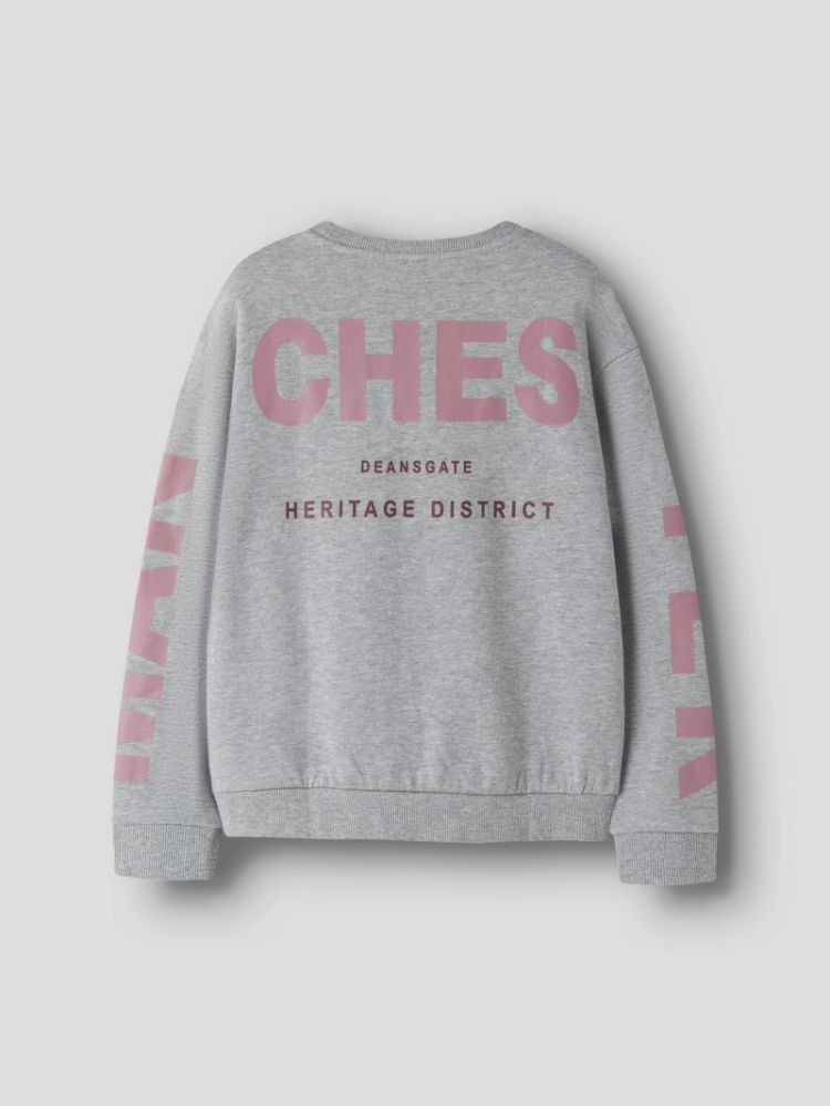 NKFNOKKI LS RLX SWEAT BRU 179334 Grey Mel