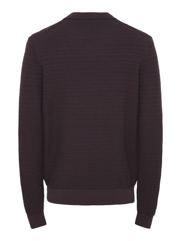 ONSCARL REG LS STRUCTURE POLO 213451 Fudge