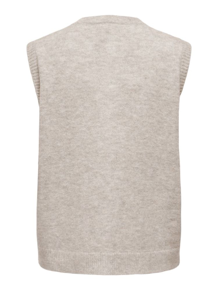 ONLOLIVIA SL BUTTON VEST CC KN 183019002 Humus