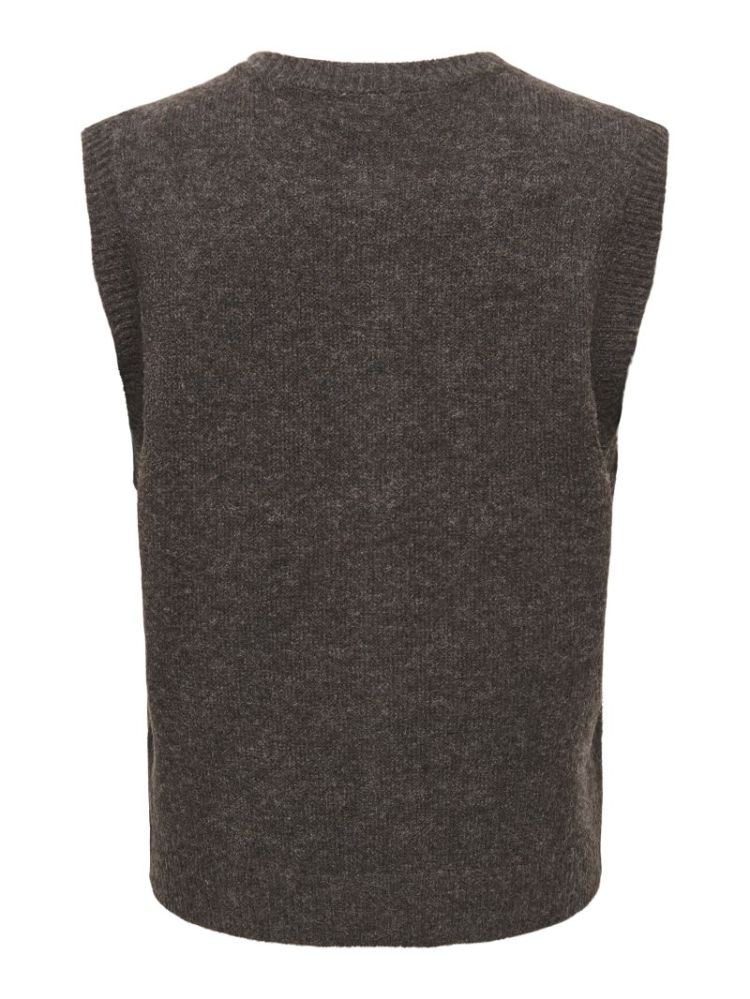 ONLOLIVIA SL BUTTON VEST CC KN 206971002 Mole/