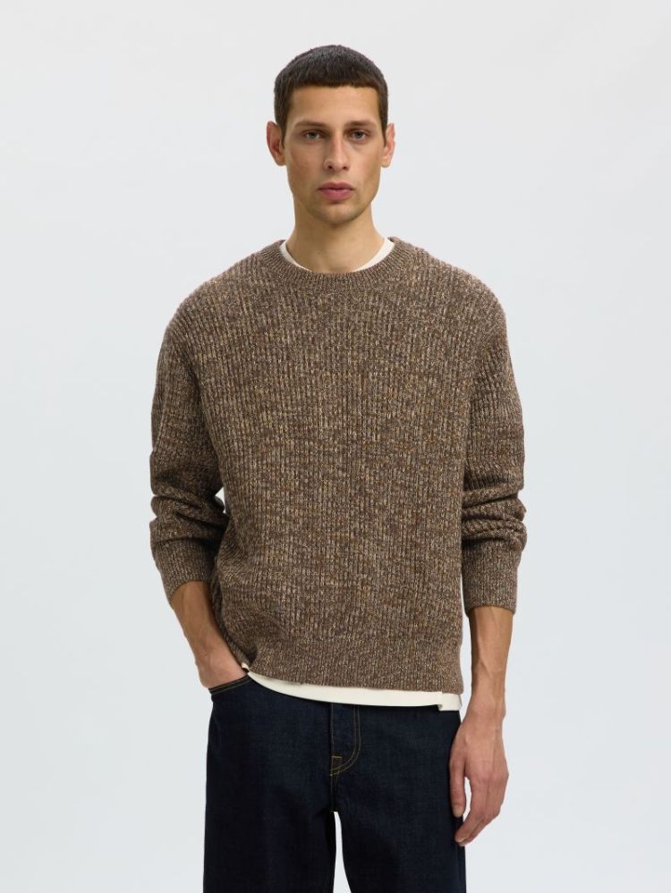 SLMTILUM LS KNIT RLX CREW NECK 306045003 Turki