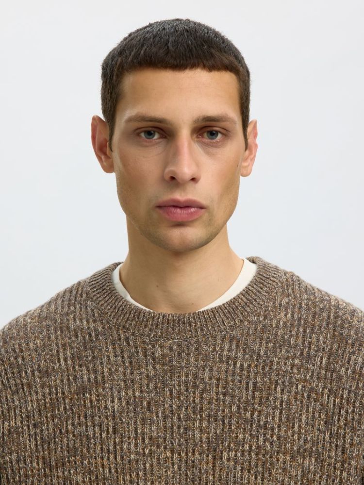 SLMTILUM LS KNIT RLX CREW NECK 306045003 Turki