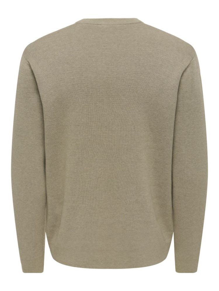 ONSTING RLX CREW NECK KNIT NOO 296916 Desert T