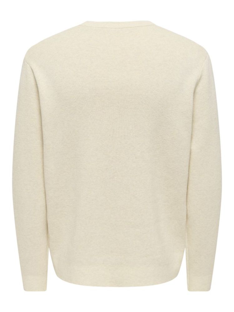 ONSTING RLX CREW NECK KNIT NOO 276522 Gardenia