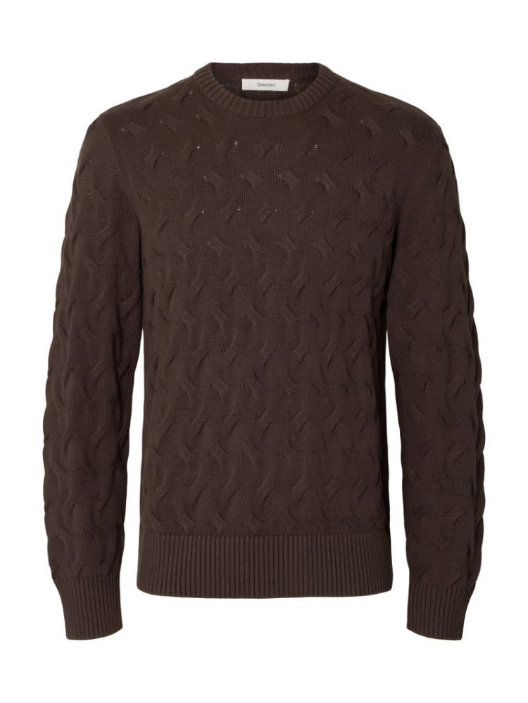 SLMCARLOS LS CABLE CREW NECK N 180751 Delicios
