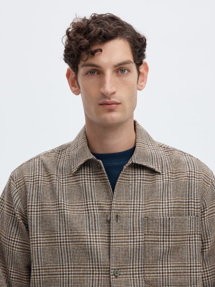 SLMRLXSVEND WT CHECK WOOL BLEN 180751001 Delic