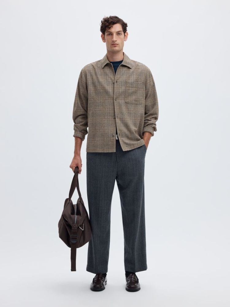 SLMRLXSVEND WT CHECK WOOL BLEN 180751001 Delic